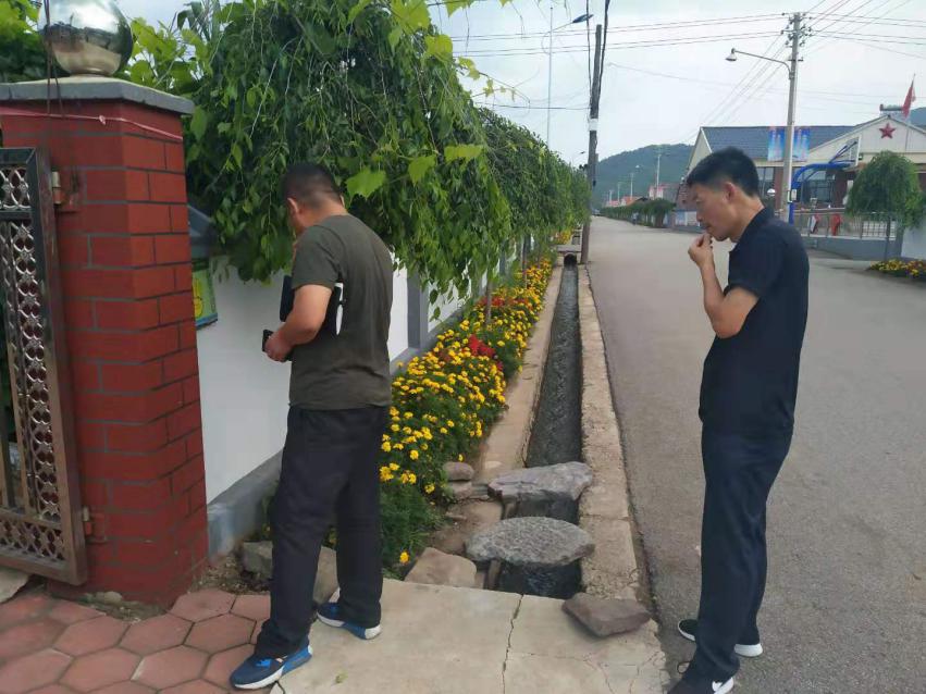 东营坊乡党委副书记到下青村学习垃圾分类工作